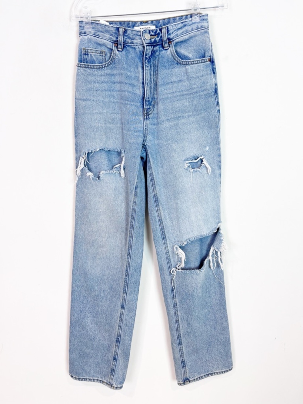 PACSUN 90s BOYFRIEND DISTRESSED JEANS WOMENS SZ 26